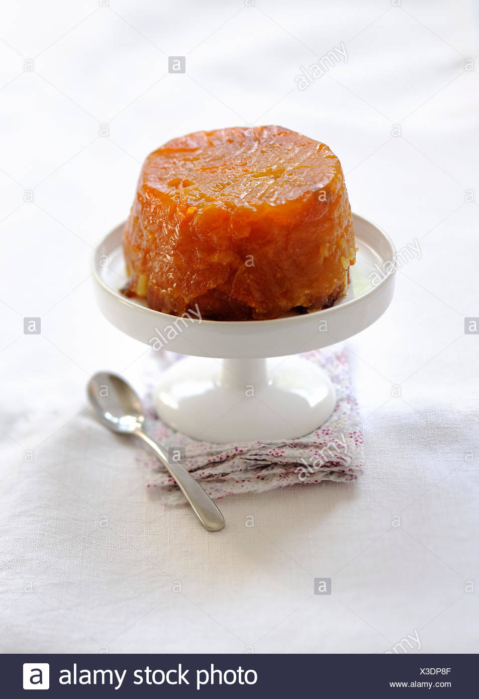 Tarte Tatin Pomme Individuelle Photo Stock Alamy