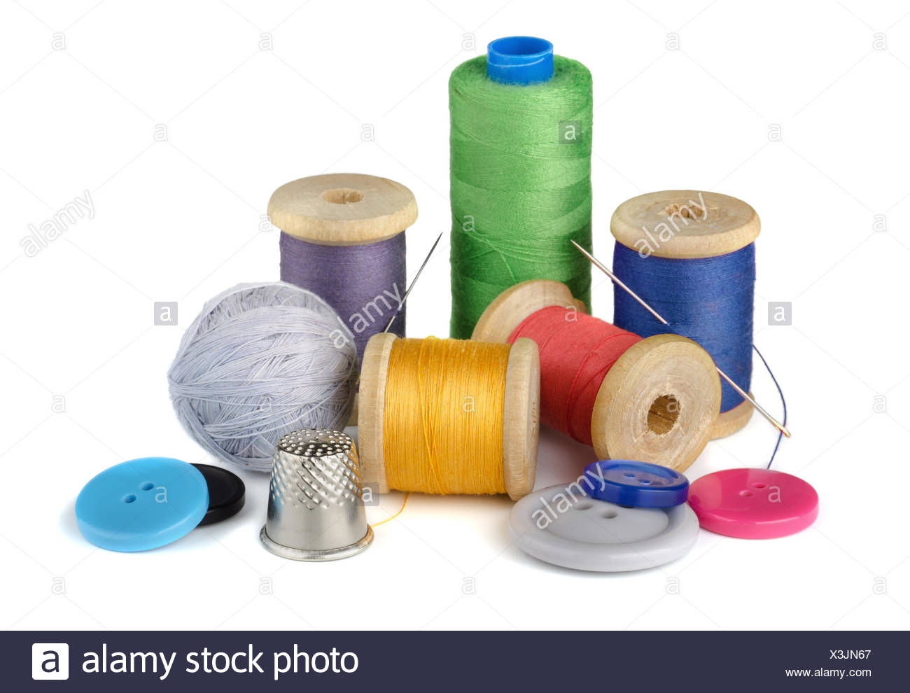 Fournitures De Couture Photo Stock Alamy