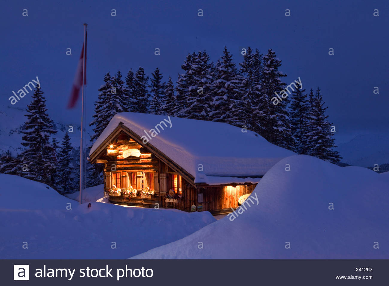 Pratschlistall Arosa Montagne Montagnes Restauration