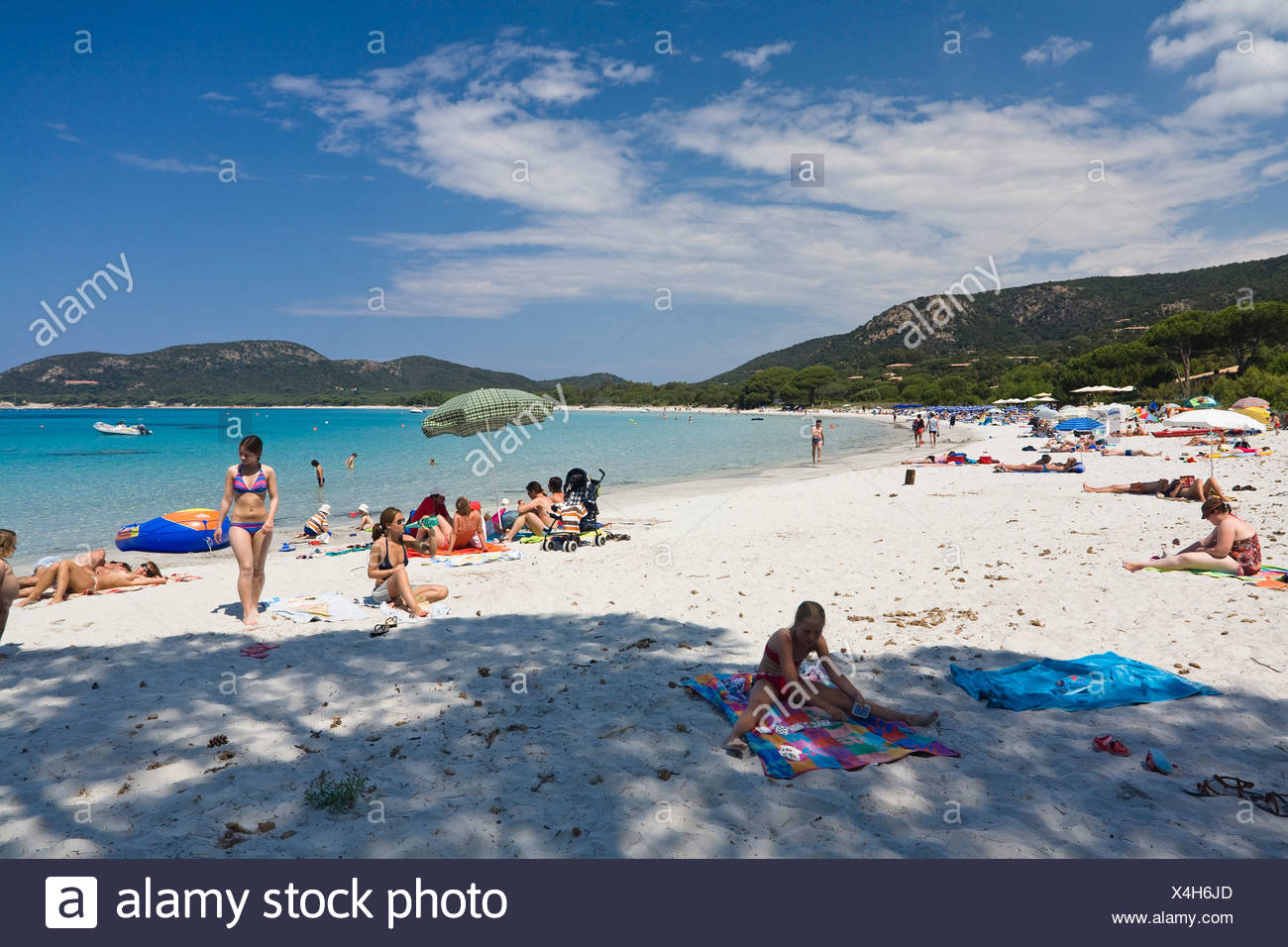 La Plage De Palombaggia Côte Sud Est Corse Mer
