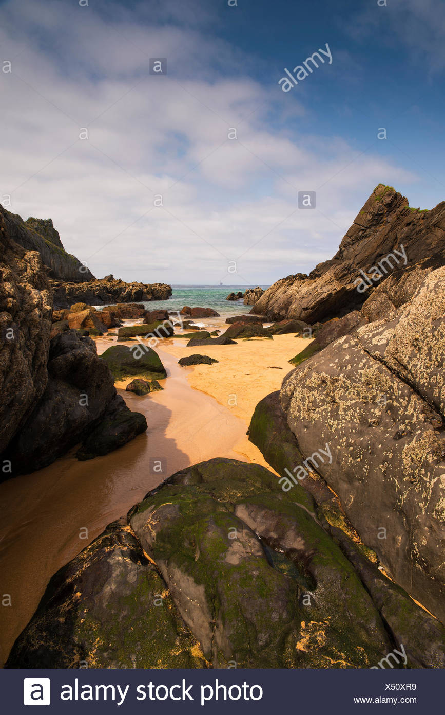 Laga Beach Spain Photos Laga Beach Spain Images Alamy