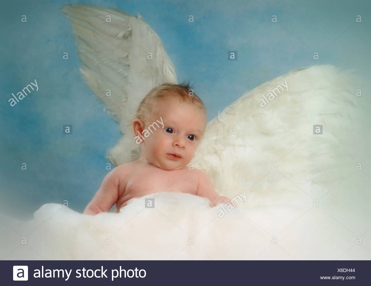 Habille En Bebe Angel Photo Stock Alamy