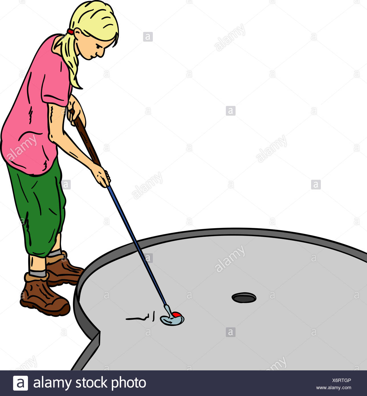 Sport Sports Isolee Couleur Illustration Peinture Dessin Animation Photo Stock Alamy