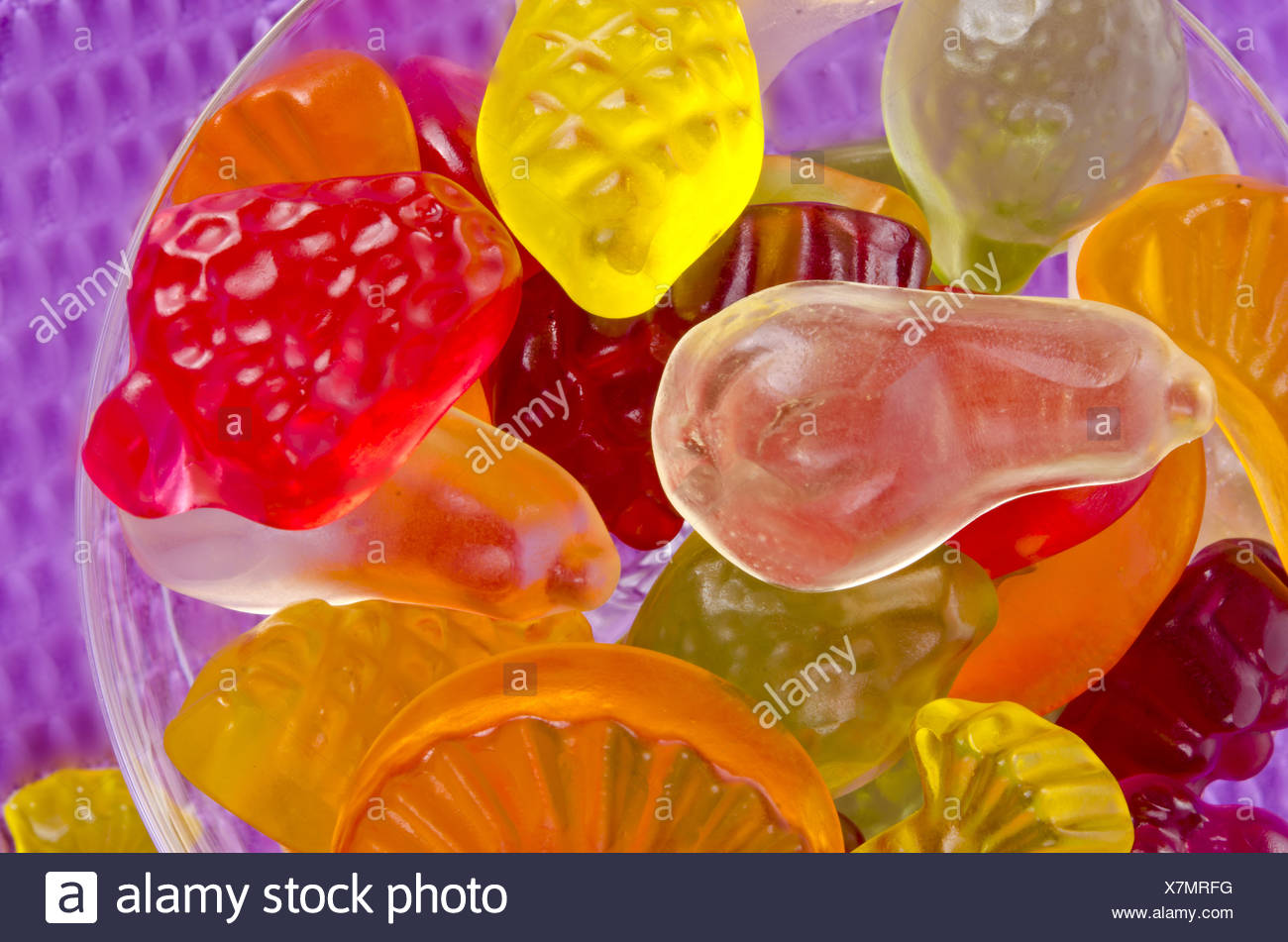 Gomme de vin Banque D'Images