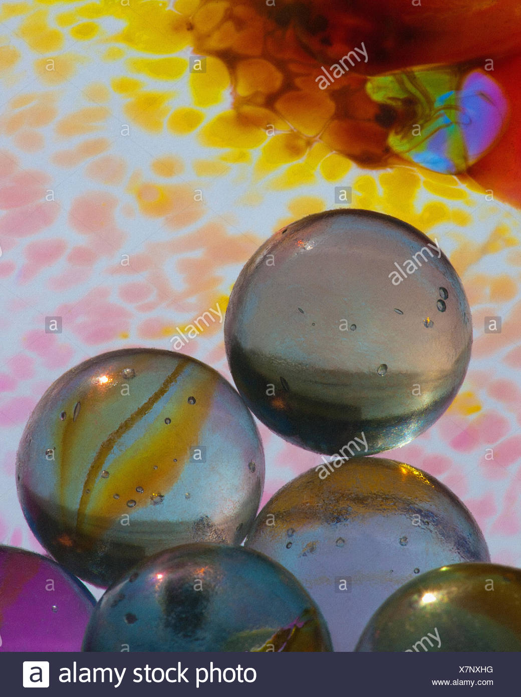 PHOTO ART : Concept de verre Banque D'Images