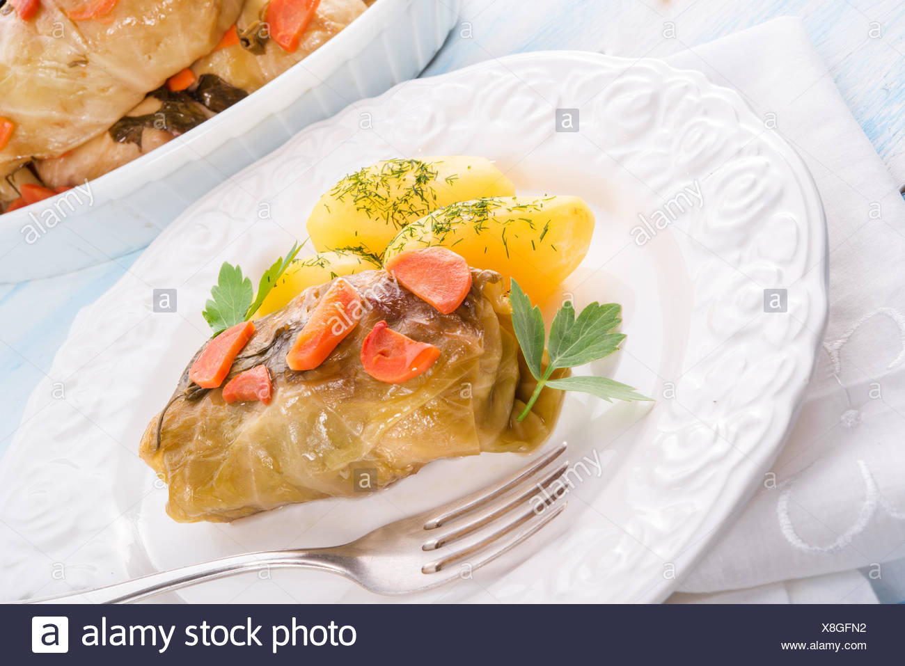 Chou Farci Au Four Banque D Images Photo Stock 280646718 Alamy