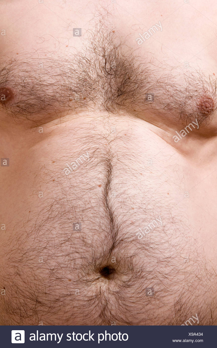 Portrait d'un homme torse nu Banque D'Images