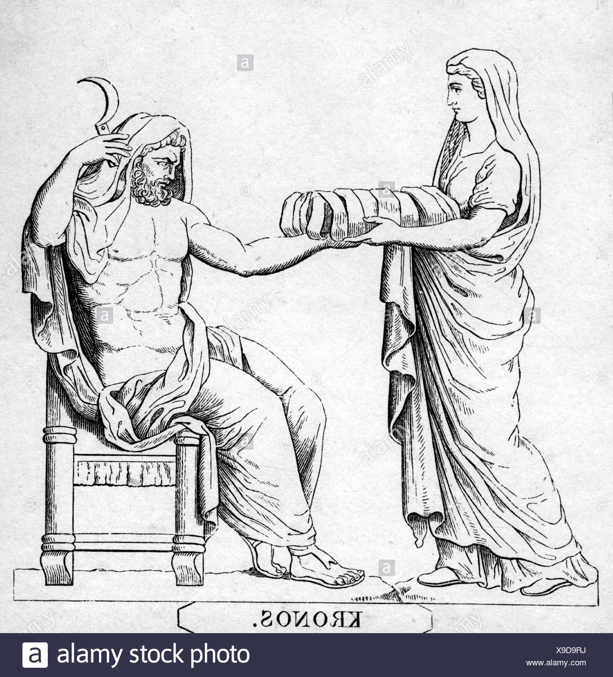 Rhea And Kronos Banque d'image et photos Alamy