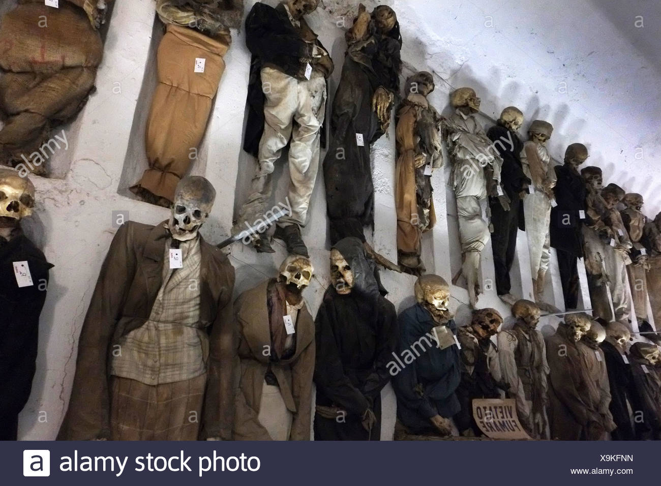 Catacombes De Palerme Sicile Italie Photo Stock Alamy