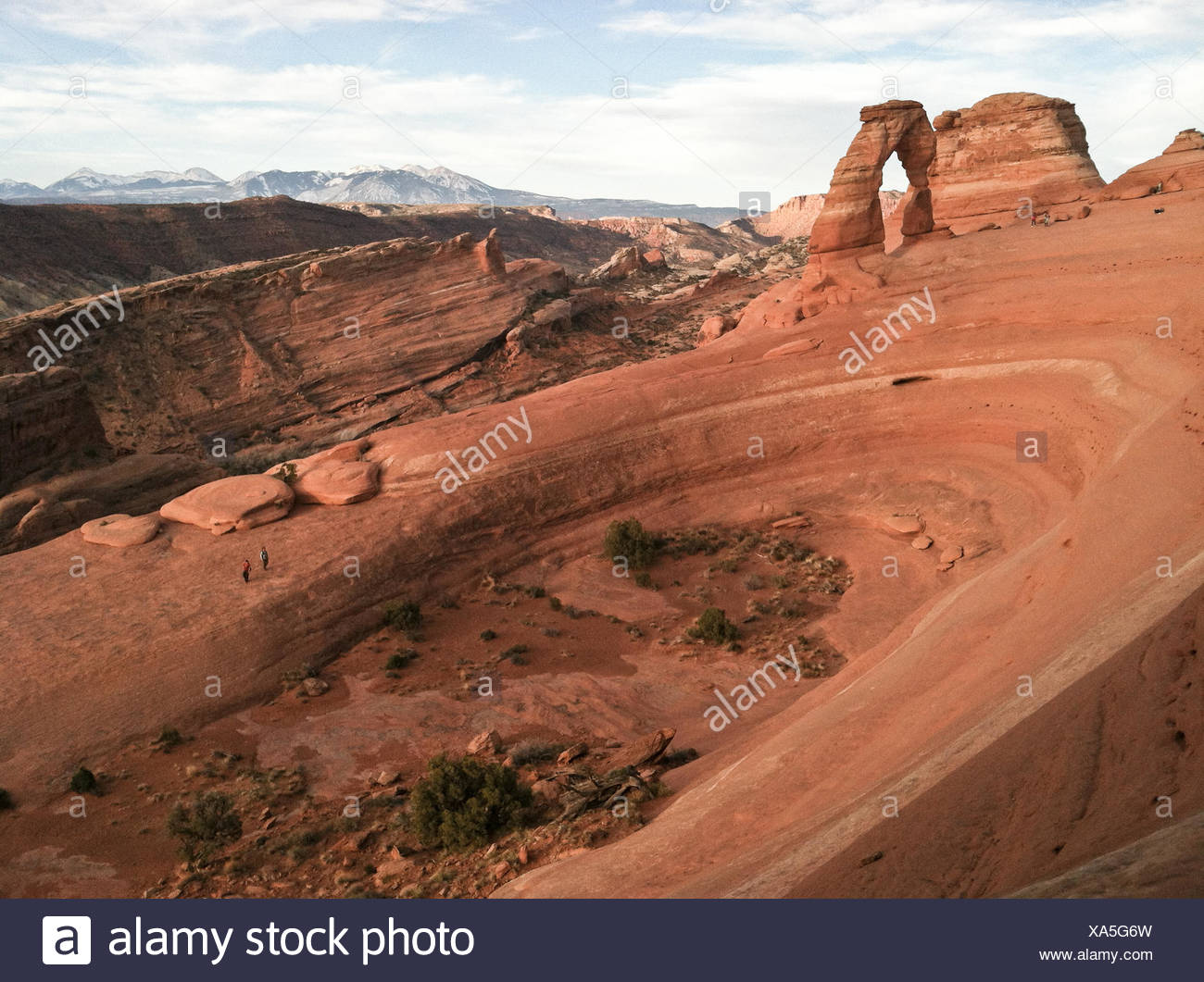 Arch dans National Park Banque D'Images