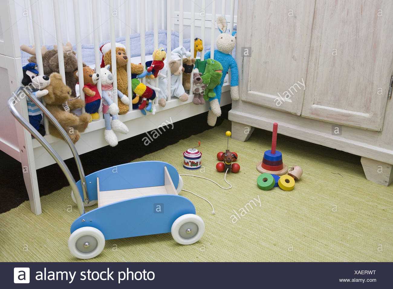 Les Chambres D Enfants Jouets Lit Bebe Jouets Mous Les Chambres D Enfants Lit Bebe Lit Grid Bars Rangements Jouets Jouets En Etain De Jouer De Mess De Transport D Alimentation Alternative Bleu Bebe Enfant