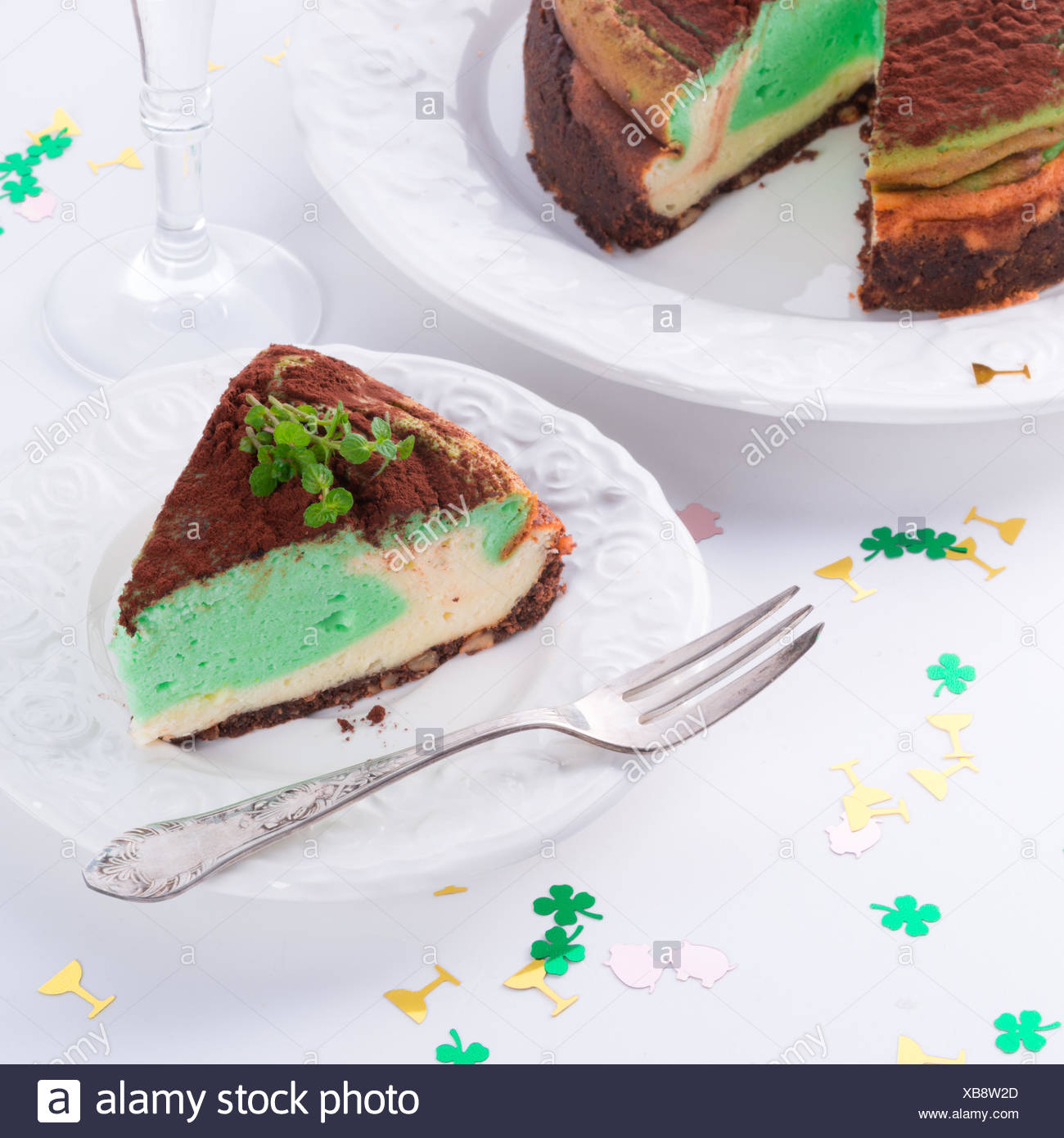 Gateau Menthe Poivree Photo Stock Alamy Gateau Menthe Poivree Photo Stock Alamy