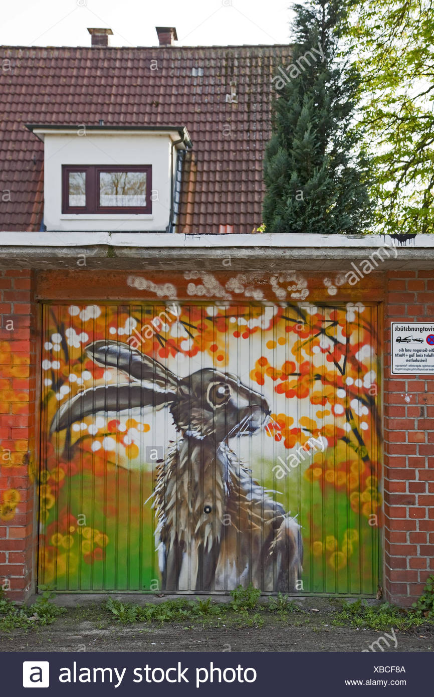 Garage Objectif Les Peintures Les Levrauts A L Exterieur Allee Personne En Prive Objectif En Etroite Collaboration Porte De Garage House Maison D Habitation Gentiment Doucement Les Peintures Les Couleurs Vives Le Lievre Animal