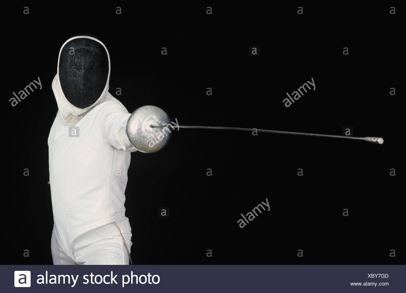 Escrimeur Photo Stock Alamy