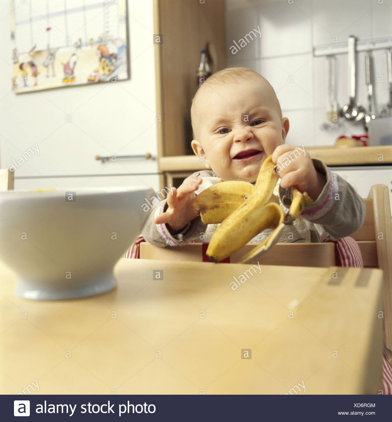 Bebe Chaise Enfant Mange De La Banane De L Enfant De 0 A 6 Mois Tout Petit Se Repose Lachtzchen Bave Bol La Faim Fruits Nutrition Repas Cuisine Table De Cuisine La Sante L Humeur Bebe Chaise Enfant Mange De La Banane De L Enfant De 0 A 6 Mois Tout Petit Se Repose Lachtzchen Bave Bol La Faim Fruits Nutrition Repas Cuisine Table De Cuisine La Sante L Humeur