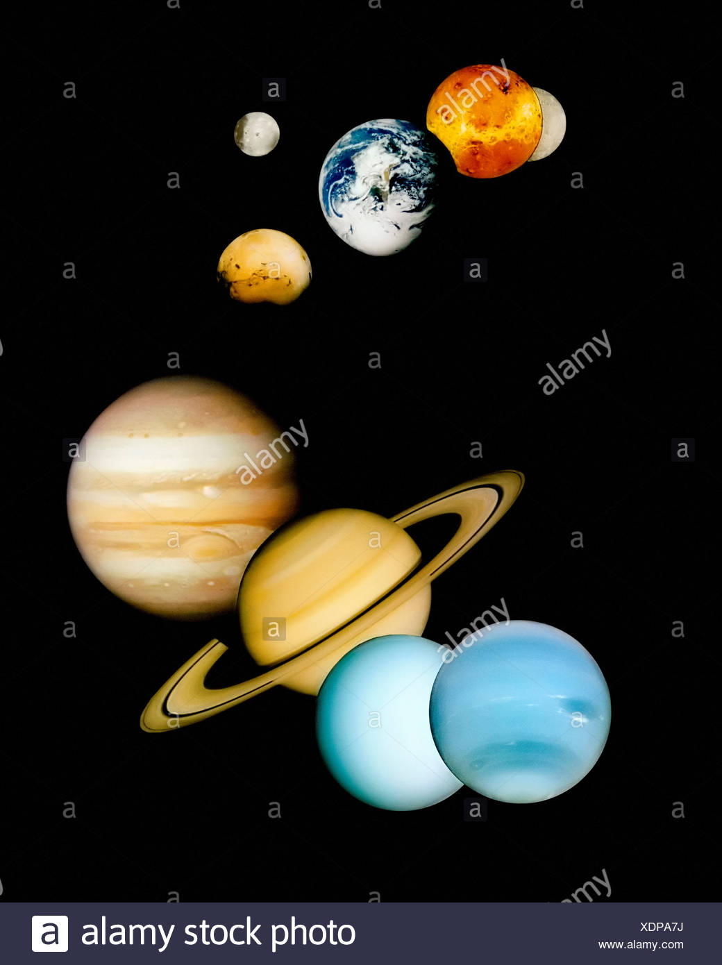 Planètes Du Système Solaire Banque Dimages Photo Stock