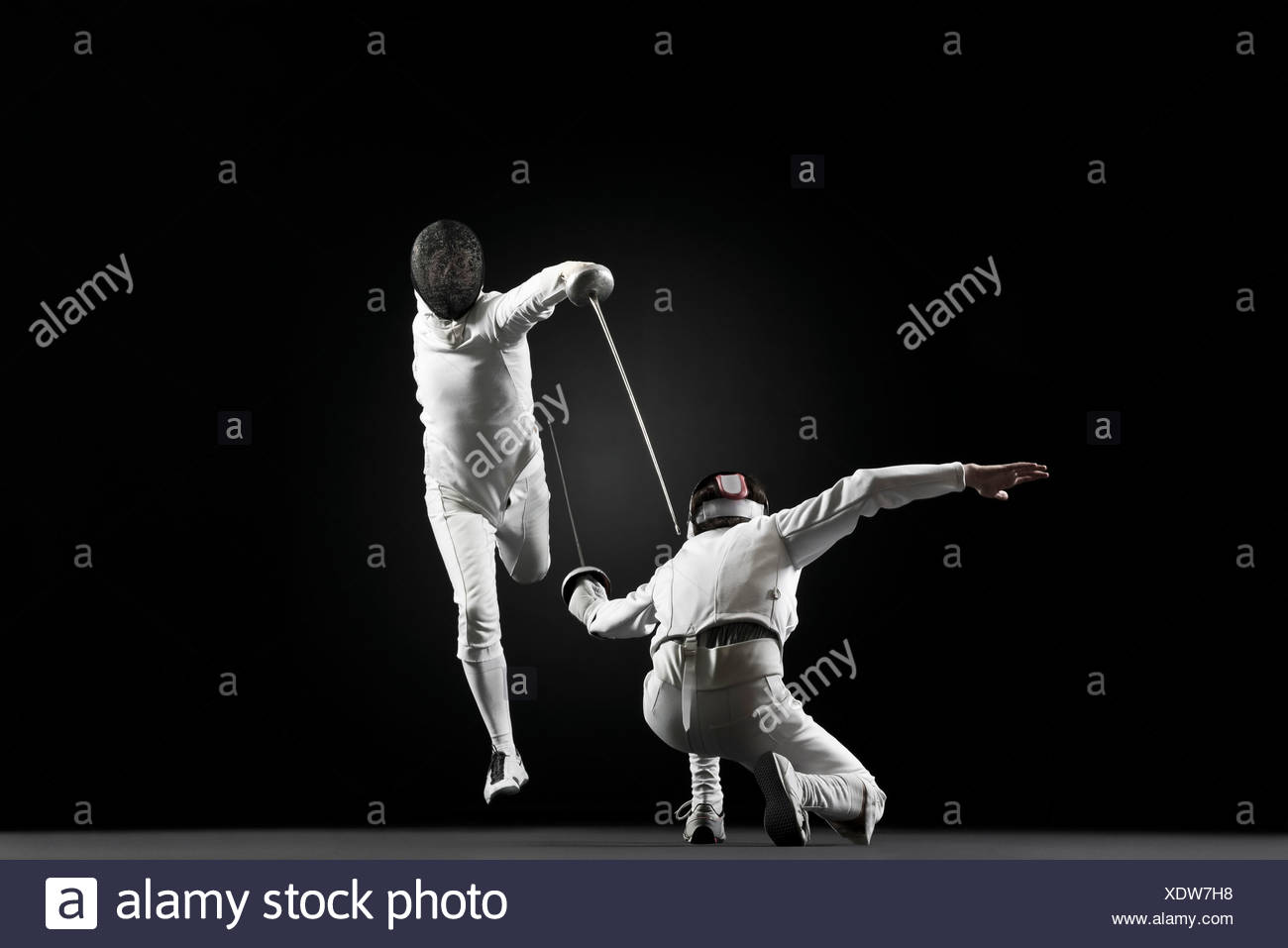 Escrimeur Escrime Photo Stock Alamy
