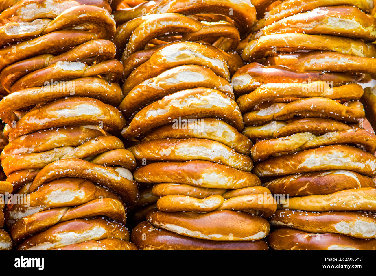 Bocconcini di pane a Berlino Germania Foto Stock