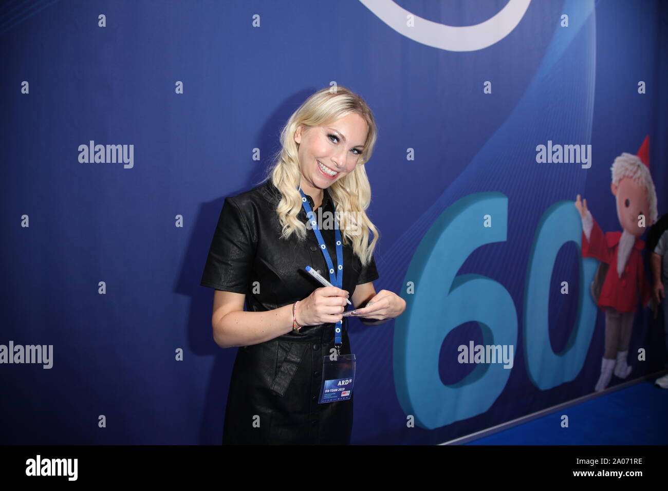 Susanne Klehn live bei der IFA 2019 auf der ARD Bühne. Berlino, 08.09.2019 Foto Stock