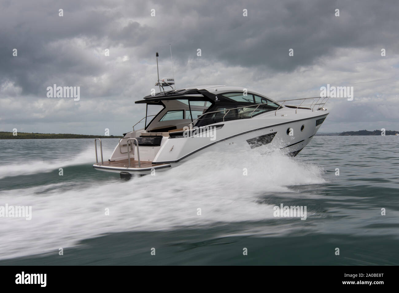 Beneteau Gran Tourismo 40 yacht a motore. Foto Stock