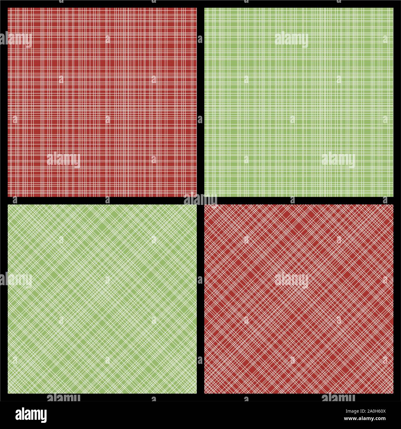 Set di seamless modelli berlina Illustrazione Vettoriale