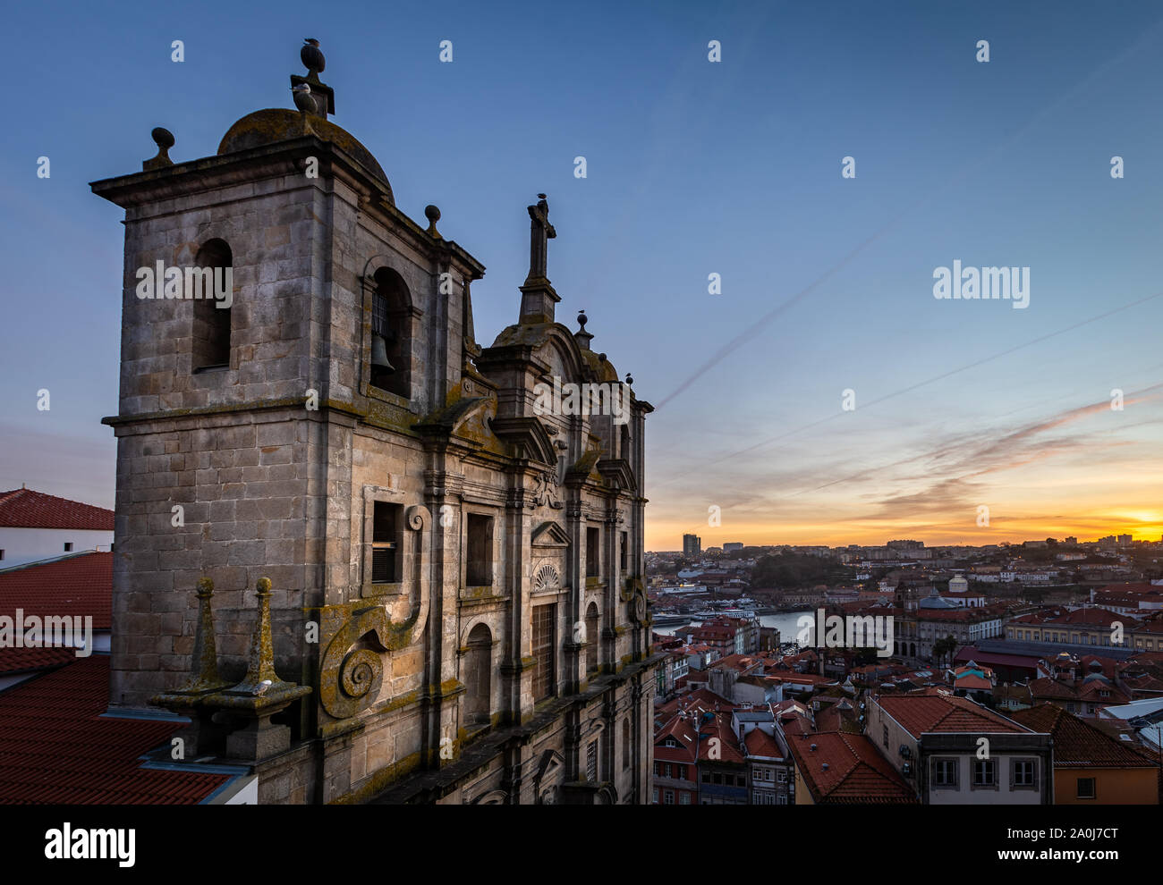 Grilos chiesa Igreja dos Grilos a Porto, Portogallo Foto Stock