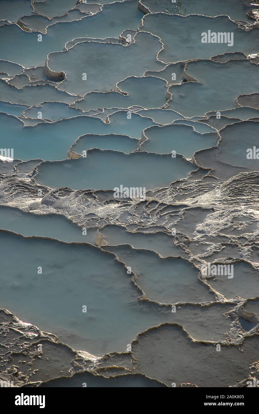 Pamukkale piscine termali Foto Stock