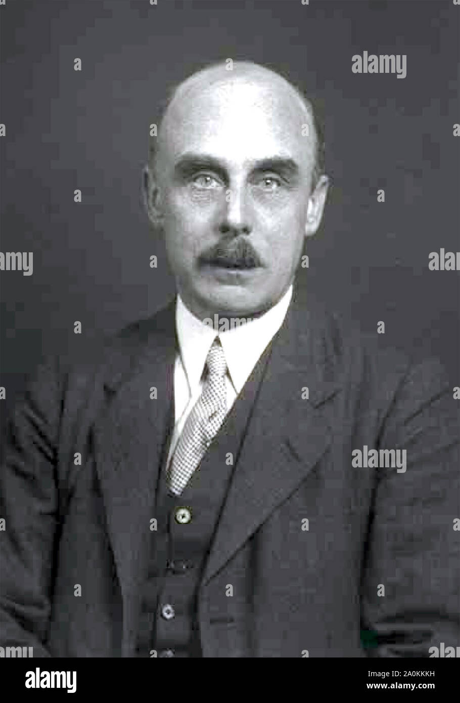 STEPHEN TALLENTS (1884-1958) inglese funzionario civile ed esperto in pubbliche relazioni Foto Stock