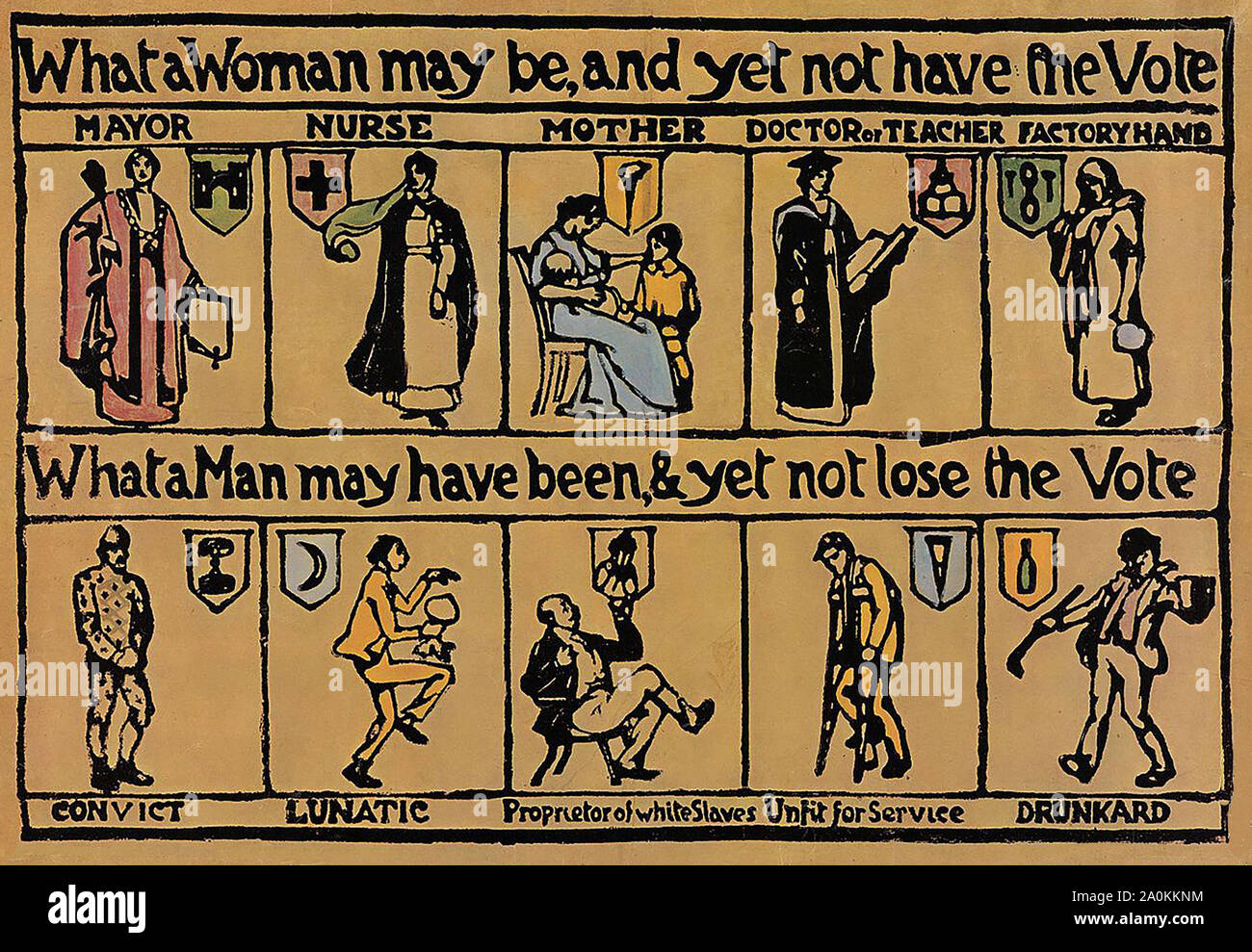 Suffragette poster immagini e fotografie stock ad alta risoluzione - Alamy
