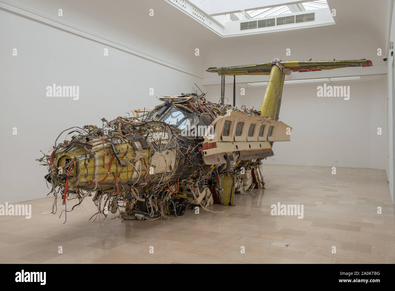 Venezia Italia 23 luglio 2019: 58° Esposizione Internazionale d'arte, intitolato possa tu vivere in tempi interessanti, tenutasi dal 11 maggio al 24 novembre 2019. Foto Stock