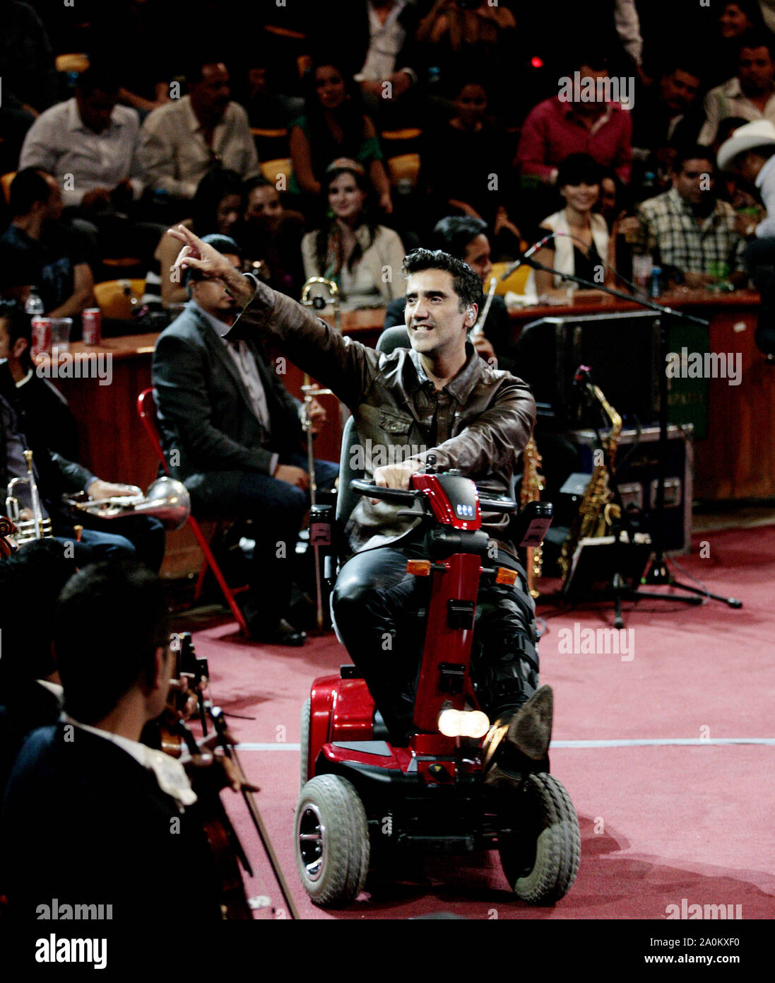 Alejandro Fernández en el palenque de la Feria de Leon *Gto2012...*03/feb/201*. **Foto:personale/NortePhoto**.*n*vendita*a*terzo* Foto Stock