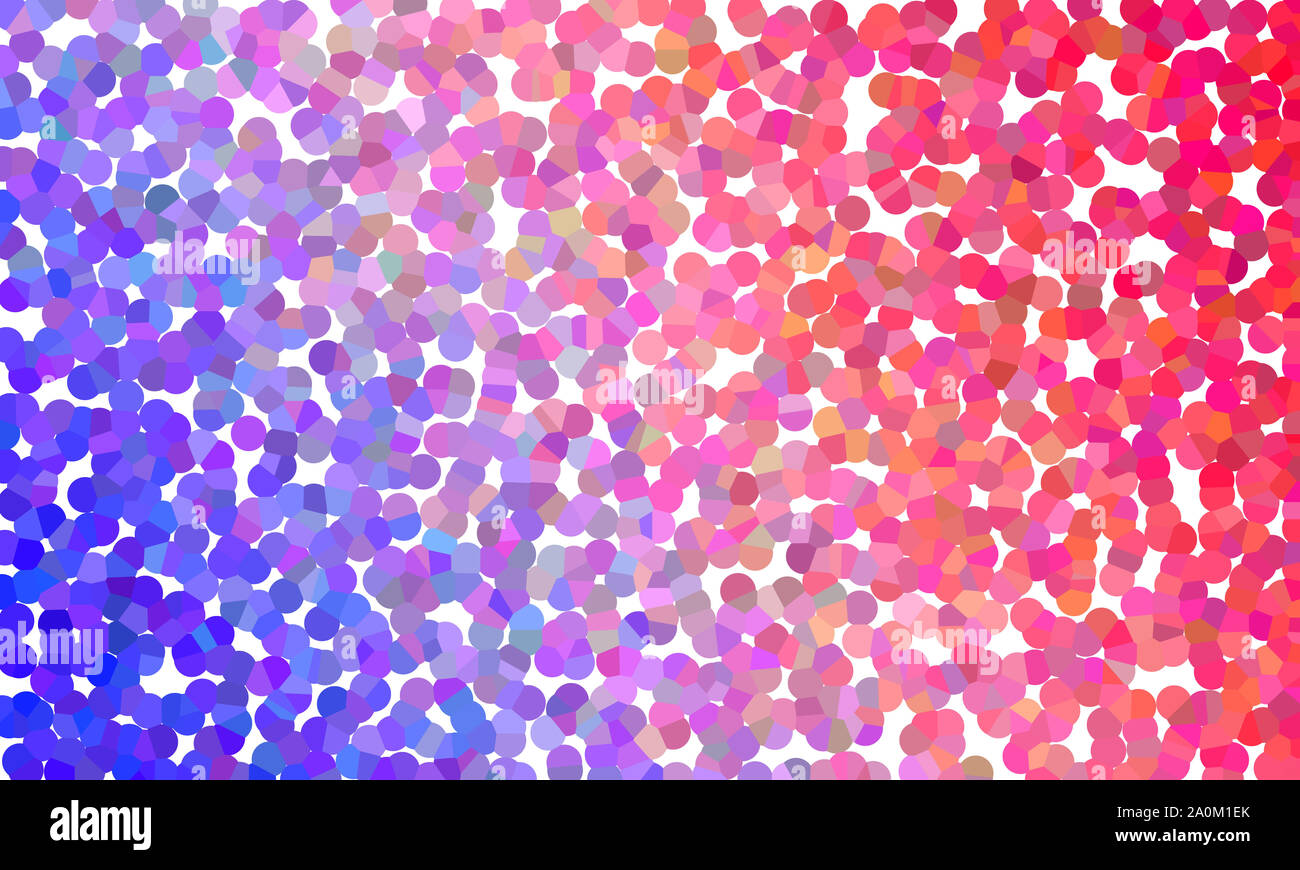 Abstract mosaico di vetro dello sfondo. Il vetro macchiato Banner. Vettore. Gradiente. La colorata degli elementi disposti nello spettro di Rainbow. Grafica. Trasognata. La fantasia. Foto Stock