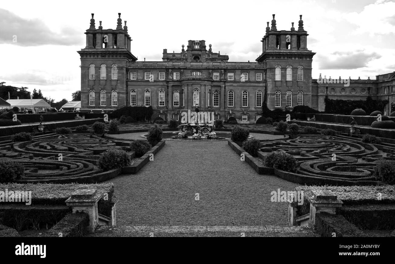 Blenheim Palace Foto Stock