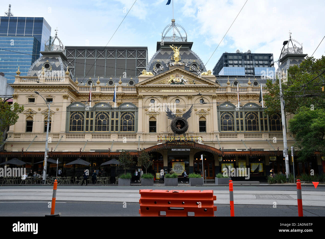 MELBOURNE, Australia, aprile 2019, la gente di Teatro Principessa Foto Stock