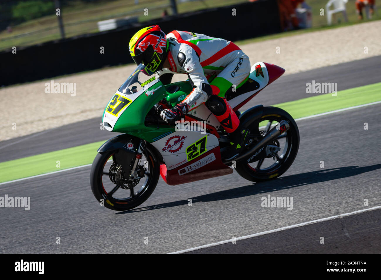 Mugello, Italia. Xxi Sep, 2019. 27- ROSSI THOMAS - TEAM MINIMOTO durante il Civ Round 5° - Moto 3 - CIV - Campionato Italiano Velocità campionato - Credito: LPS/Andrea Pagin/Alamy Live News Foto Stock