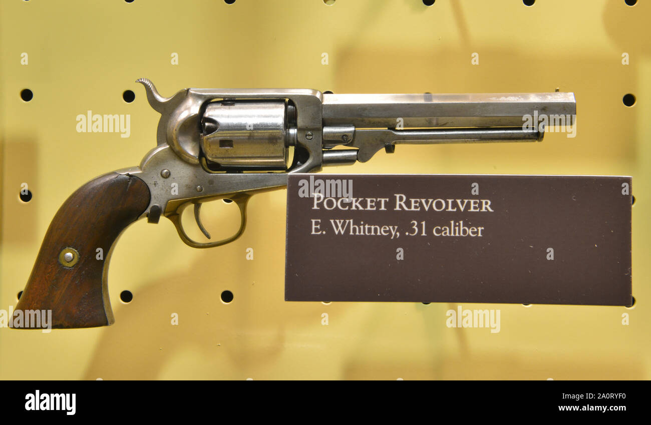 Rivoltelle dalla guerra civile americana. Foto Stock