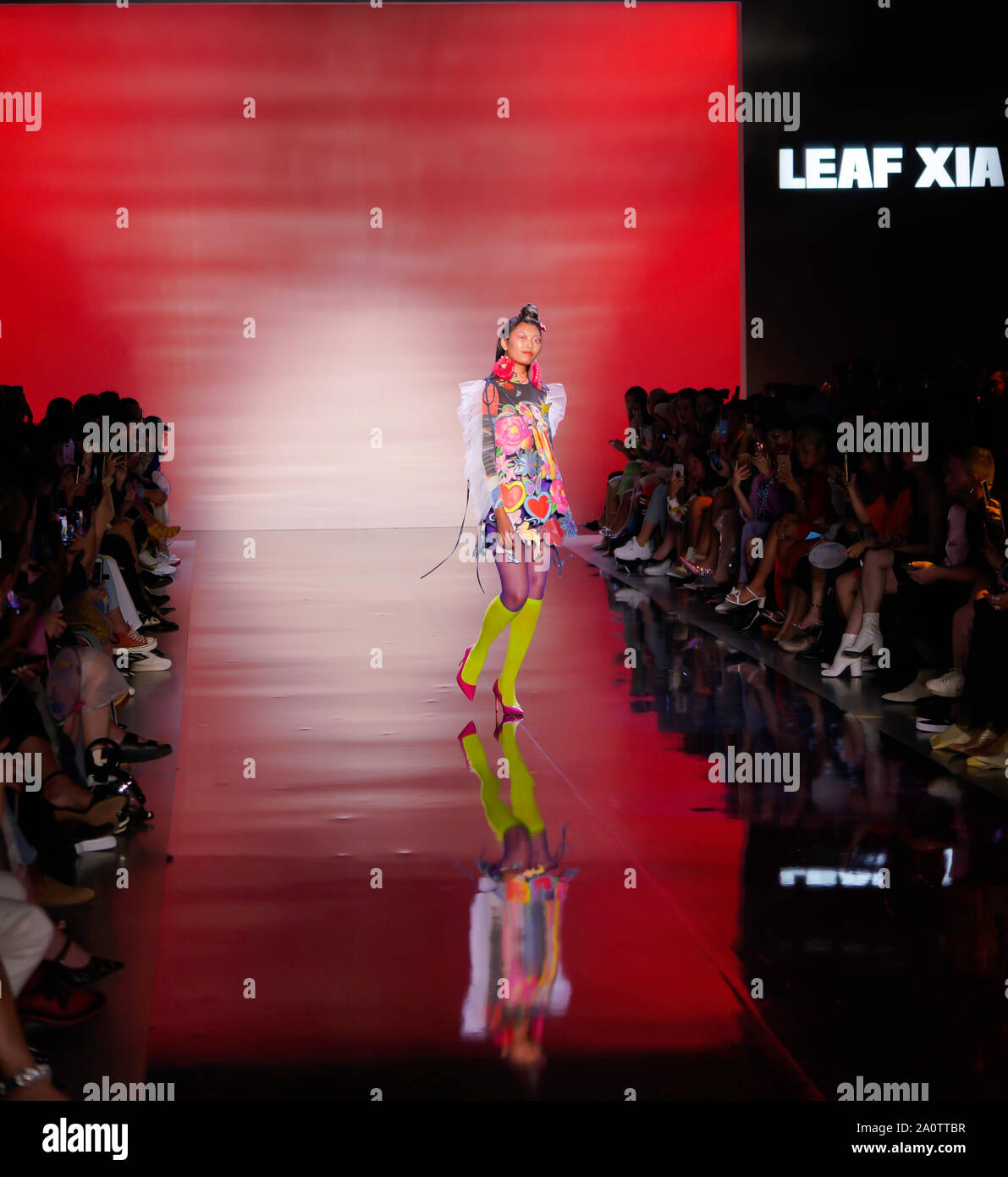 ICY presenta Primavera Estate 2020 Runway Show: Designer HIUMAN Foto Stock
