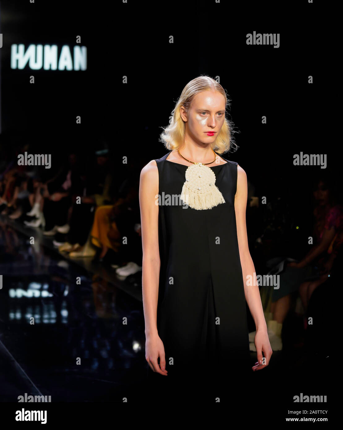 ICY presenta Primavera Estate 2020 Runway Show: Designer HIUMAN Foto Stock