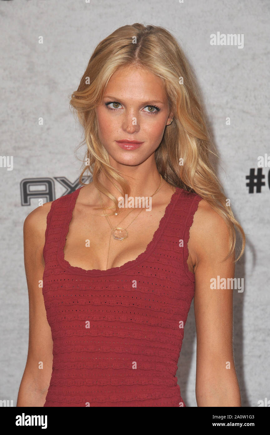 LOS ANGELES, CA. Giugno 04, 2011: Victoria's Secret modello Erin Heatherton Spike TV Guys Choice Awards 2011 di Sony Studios, Culver City, CA. © 2011 Paul Smith / Featureflash Foto Stock