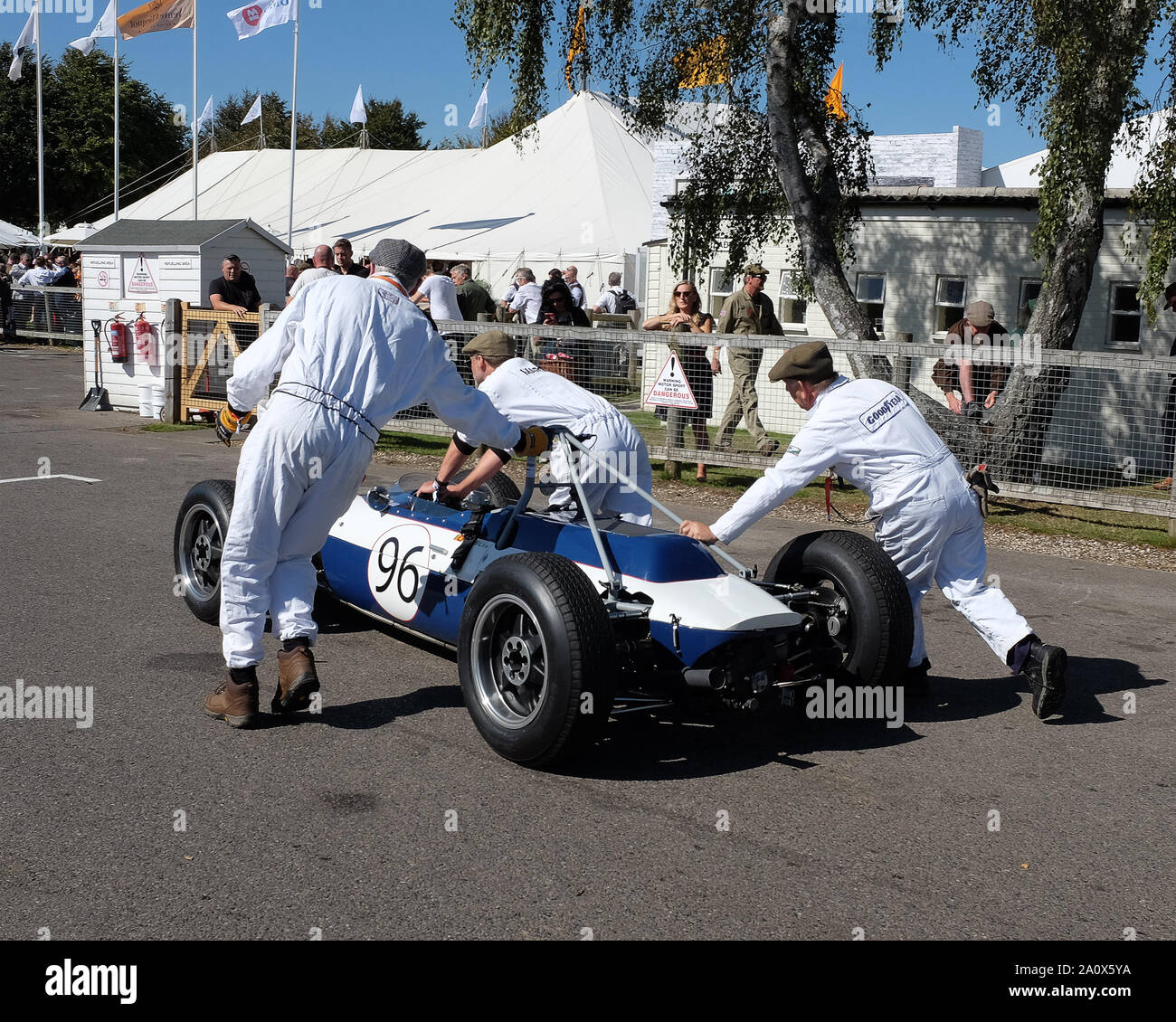 Settembre 2019 - Goodwood gara incontro Foto Stock