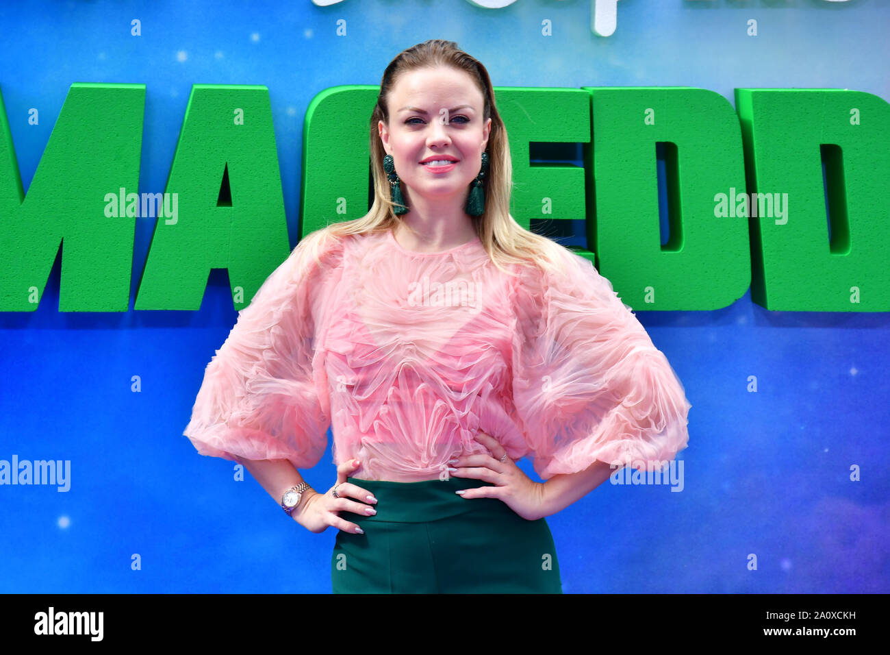 Londra, Regno Unito. Il 22 settembre, 2019. Joanne Clifton frequentare il Shaun la pecora filmato: Farmageddon, di ODEON LUXE il 22 settembre 2019, Londra, Regno Unito. Credito: Picture Capital/Alamy Live News Foto Stock