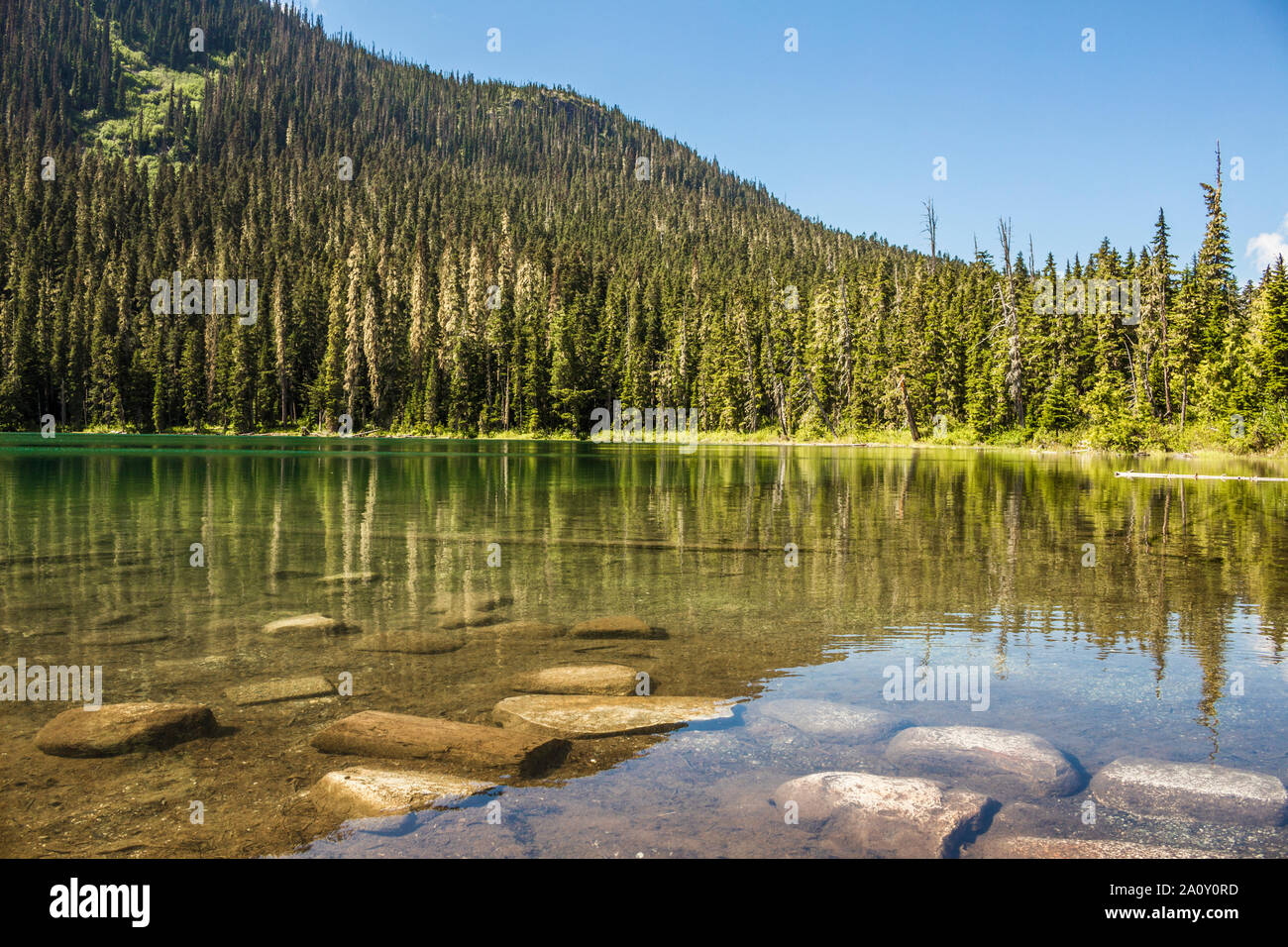 In natura. Joffre laghi, BC, Canada. Foto Stock