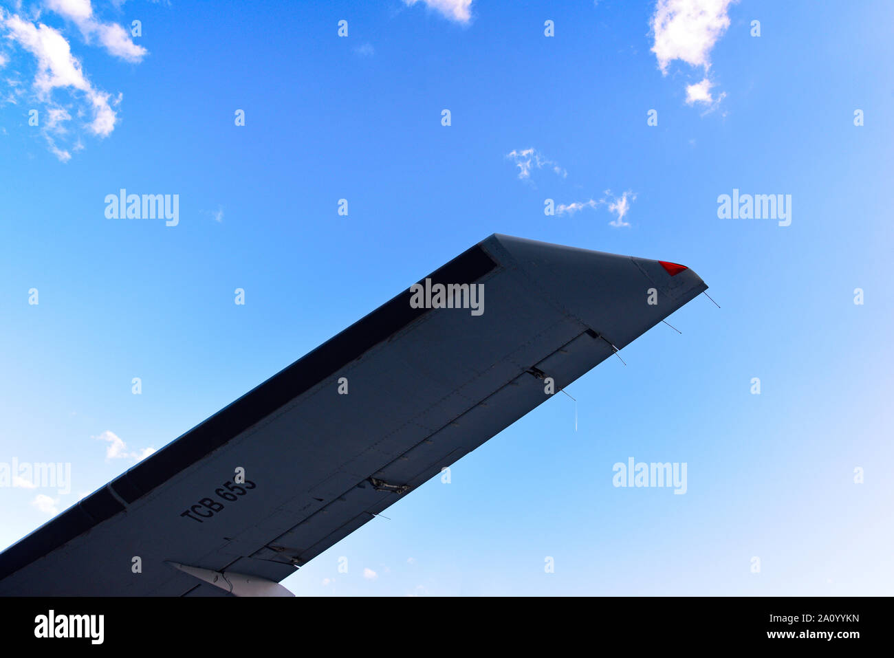 Teknofest 2019 militari di Air force technologies show in aeroporto Ataturk, Istanbul, Turchia. Settembre 21, 2019 Foto Stock