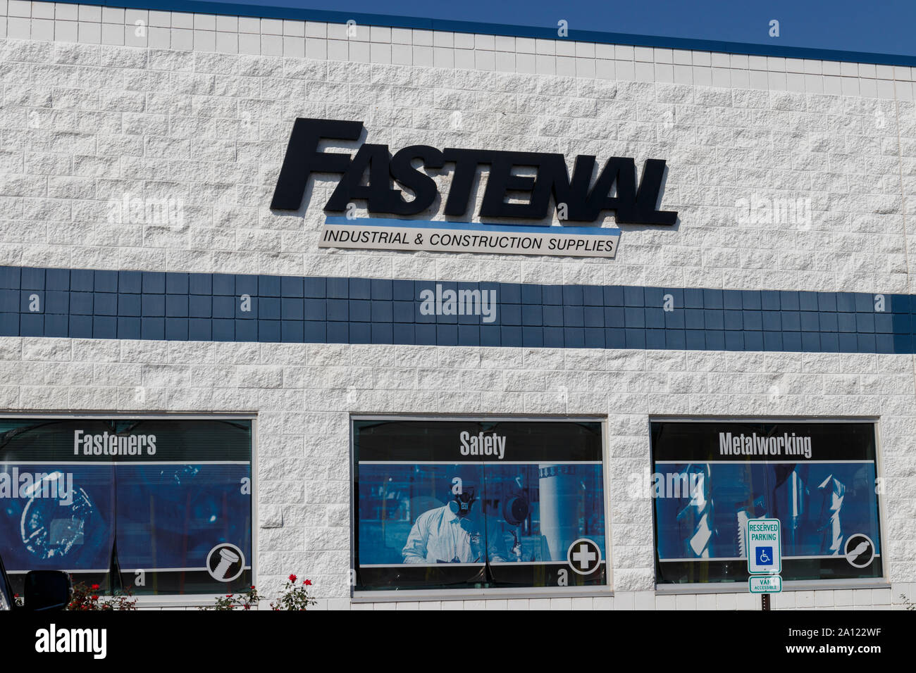 Indianapolis - Circa nel settembre 2019: Fastenal dei prodotti industriali e dei servizi del distributore. Fastenal dispone di negozi al dettaglio in ogni Stato degli Stati Uniti Foto Stock