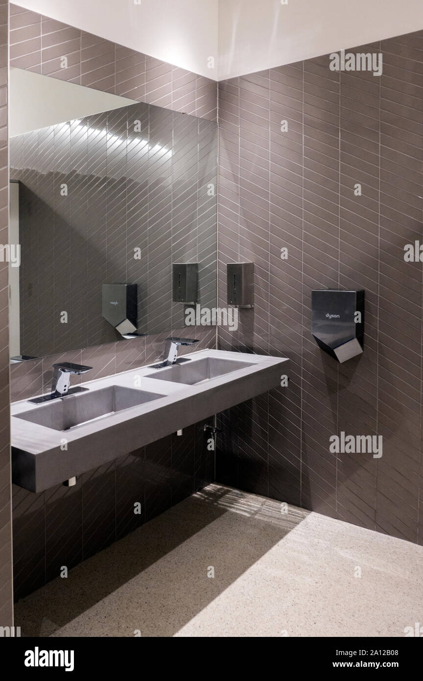 Bagno per uomo a New York Foto Stock