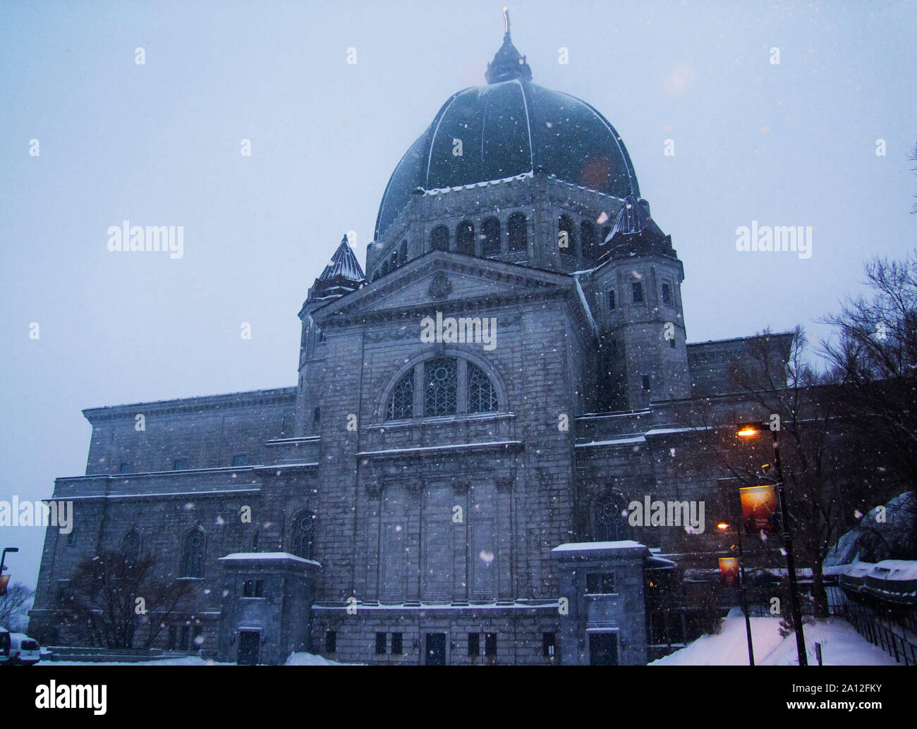 San Giuseppe Oratorio in inverno Foto Stock