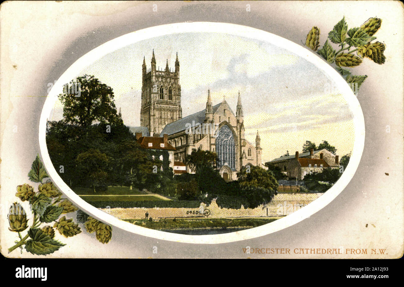 Molto vecchie cartoline per i collezionisti Foto Stock