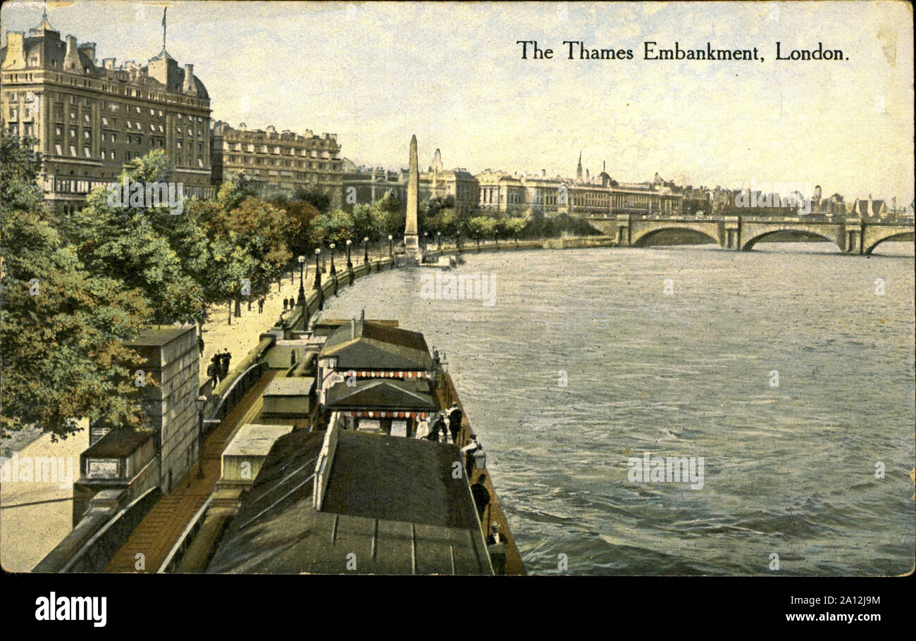 Molto vecchie cartoline per i collezionisti Foto Stock