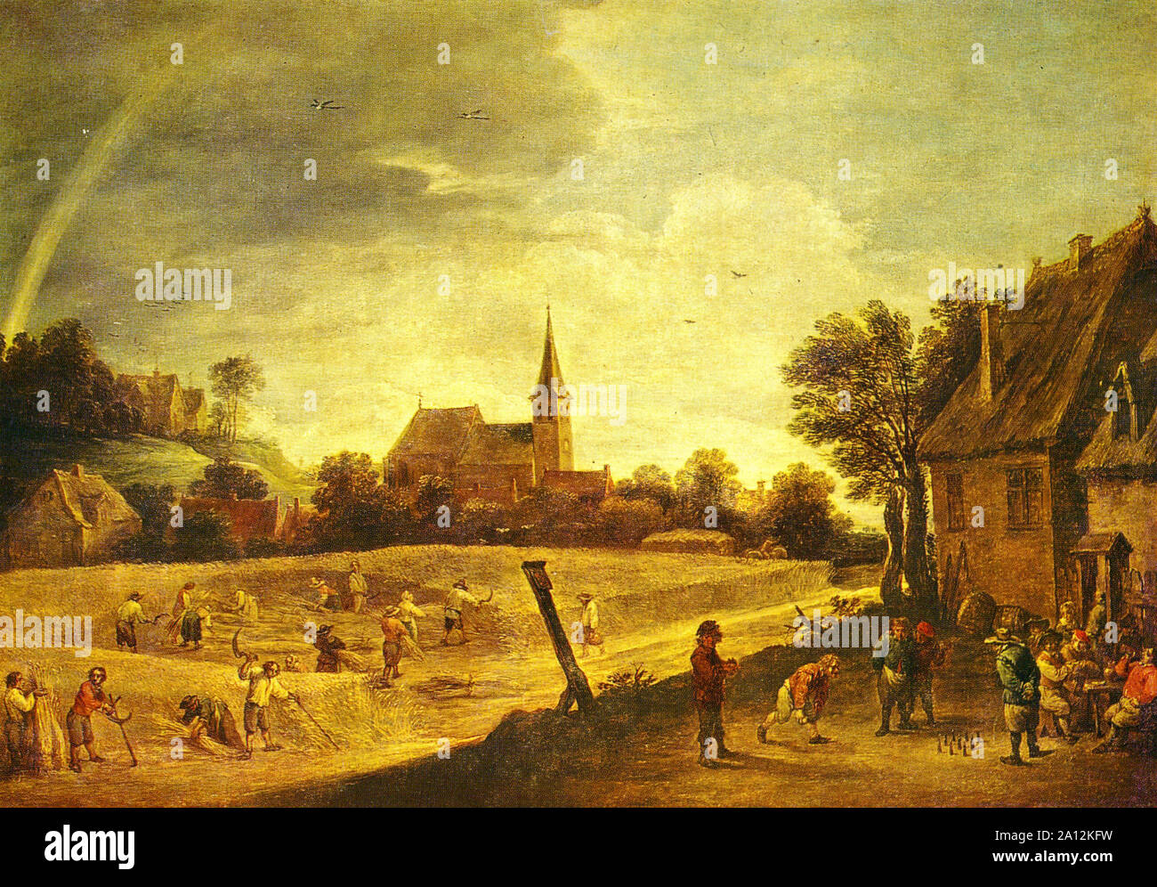 La pittura di David Teniers il Giovane 1610-1690 -Raccolta, mid-1640s Foto Stock