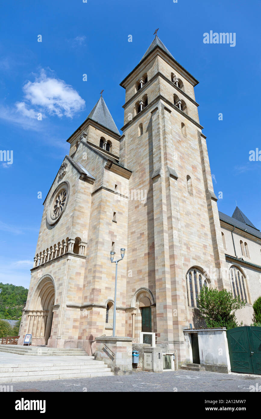 Lussemburgo, Echternach, Basilique Saint-Willibrord Foto Stock